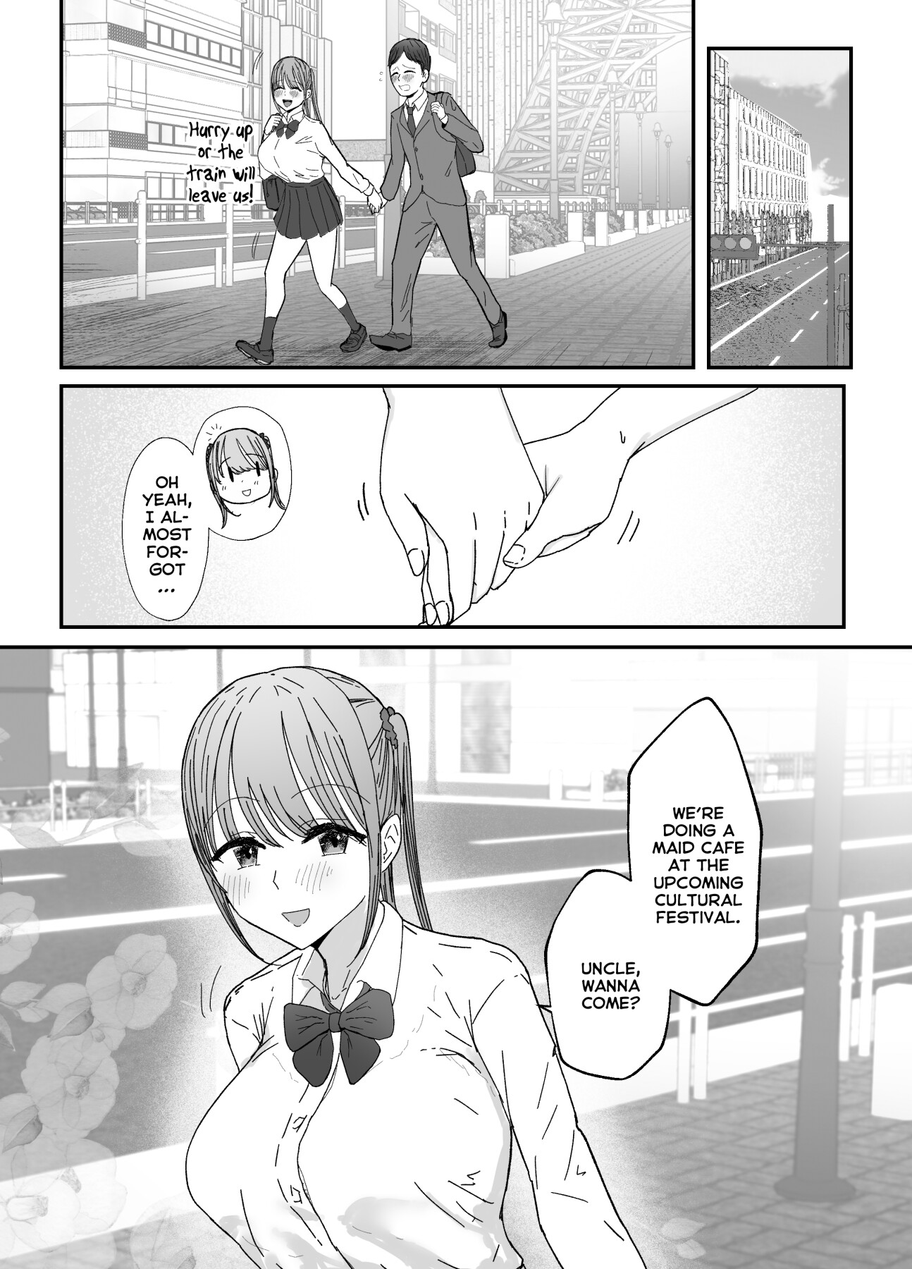 Hentai Manga Comic-My busty niece, a high school girl living with me, gives me a lot of comfort through sweet sex.-Read-61